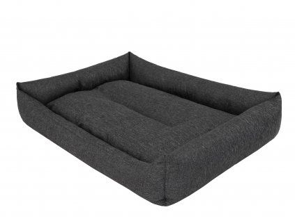 Pelíšek pro psa Economy - černý ekolen (VELIKOST L - 62 x 43 cm)