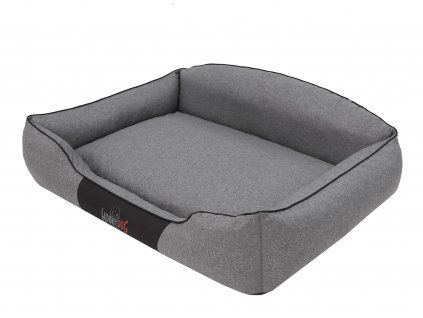 Pelíšek pro psa Royal ekolen - šedý (VELIKOST 65x50 cm (45x30 cm))